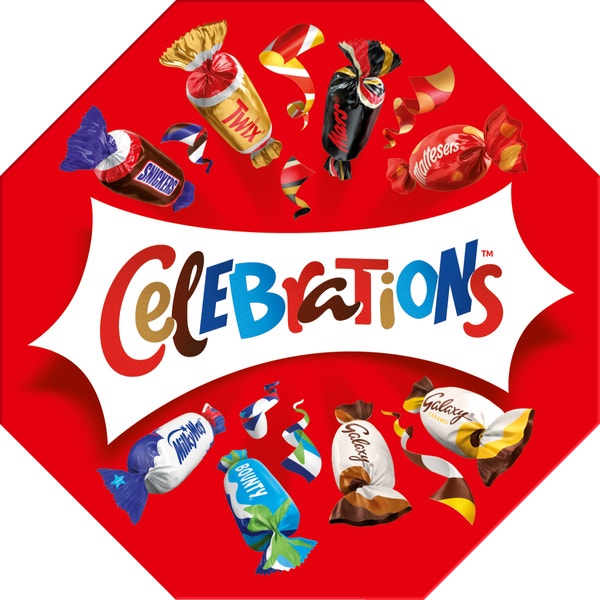 CELEBRATIONS chocolade cadeauverpakking 196g